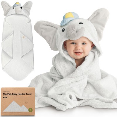 KeaBabies PlayPals Baby Towels with Hood for Girls, Boys, 100% Organic ...