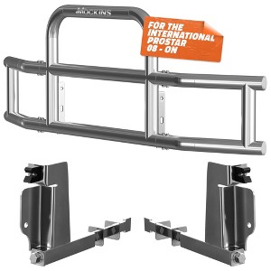 Mockins 90" x 11.5" x 25.5" Front Bumper Guard with Mounting Brackets - 1 of 4