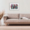 Stupell Industries Expressive Blooming Roses Framed Print Under Glass, Gray, 20" x 14" - 3 of 4