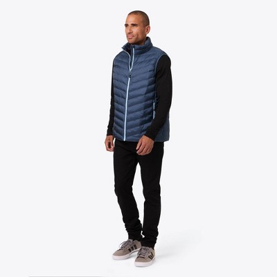 MOBILE WARMING Mens Backcountry Xtera Heated Puffer Vest Large Arctic Blue — фото 3