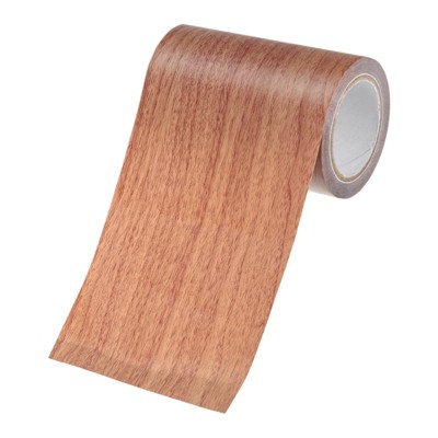 Unique Bargains Self Adhesive Realistic Wood Grain Durable Multi Use Masking Tape 1 Pc