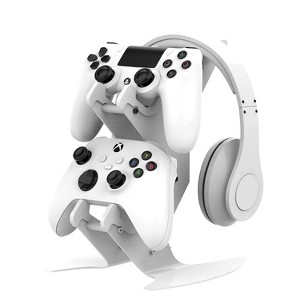 NBCP Controller Holder, Game Controller Headset Stand for Xbox Series X S/Xbox one / PS5 / PS4 / NS/PC/Headset - 1 of 4