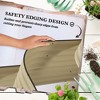 Syemin Wall Planter, Hanging Plant Holder, Self Draining Wall Mounted Planter for Vegetables, Flowers and Herbs, White, 24.25"*13.75"*7.5" - 4 of 4