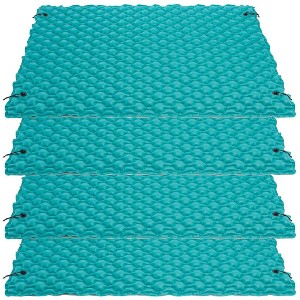 Intex Giant Inflatable Floating Platform Mat for Pools and Lakes 9.5FT X 7FT (4-Pack) - 1 of 3