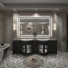 Apmir Super Bright Front & Back LED Lighted Anti-Fog Aluminum Alloy Framed Tempered Glass Bathroom/Vanity Mirror with ETL & 3-Year Warranty - 2 of 4
