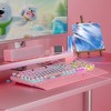 Evo Bytes Blue Switch Typewriter Style Mechanical Keyboard - 3 of 4