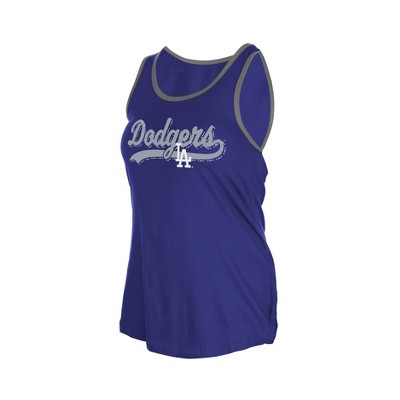 MLB Los Angeles Dodgers Women's Bi-Blend Tank Top
