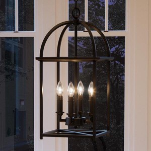 Urban Ambiance Luxury Mediterranean Hall & Foyer,  20-3/8"H x 9-7/16"W,  Olde Bronze Finish, UHP2654 - 1 of 4