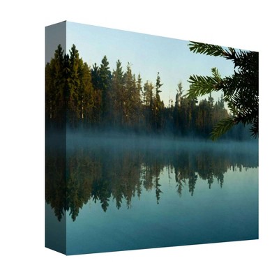 16" x 16" Lake Mist II Decorative Wall Art - PTM Images