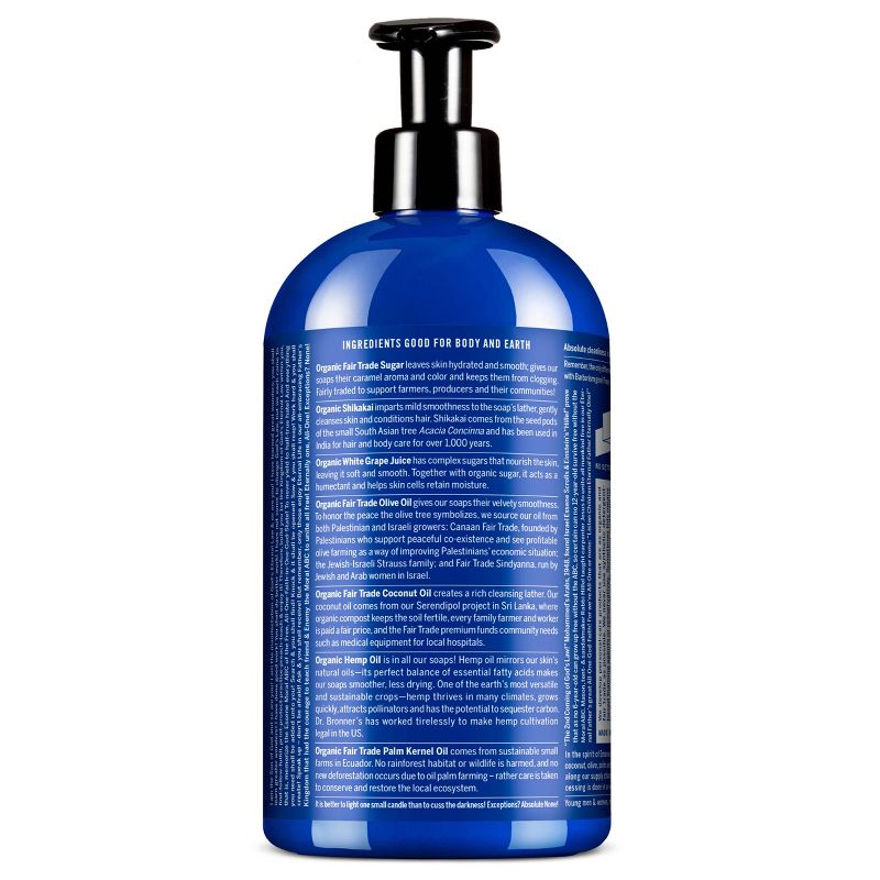 Dr. Bronner's Organic Sugar Soap - Peppermint, 2 of 5