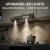 600 CFM Ducted Under Cabinet Range Hood in Stainless Steel with Gesture Sensing and Permanent Baffle Filter - 4 of 4