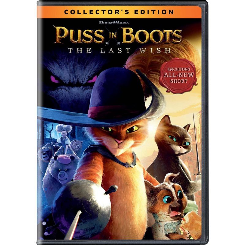 Puss in Boots the Last Wish (DVD), 2 of 3