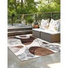 Unique Loom  Outdoor Modern Area Rug - 3 of 4