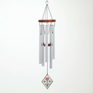 Woodstock Windchimes Decor Chime Tulip, Wind Chimes For Outside, Wind Chimes For Garden, Patio, and Outdoor Decor, 26"L - 1 of 4