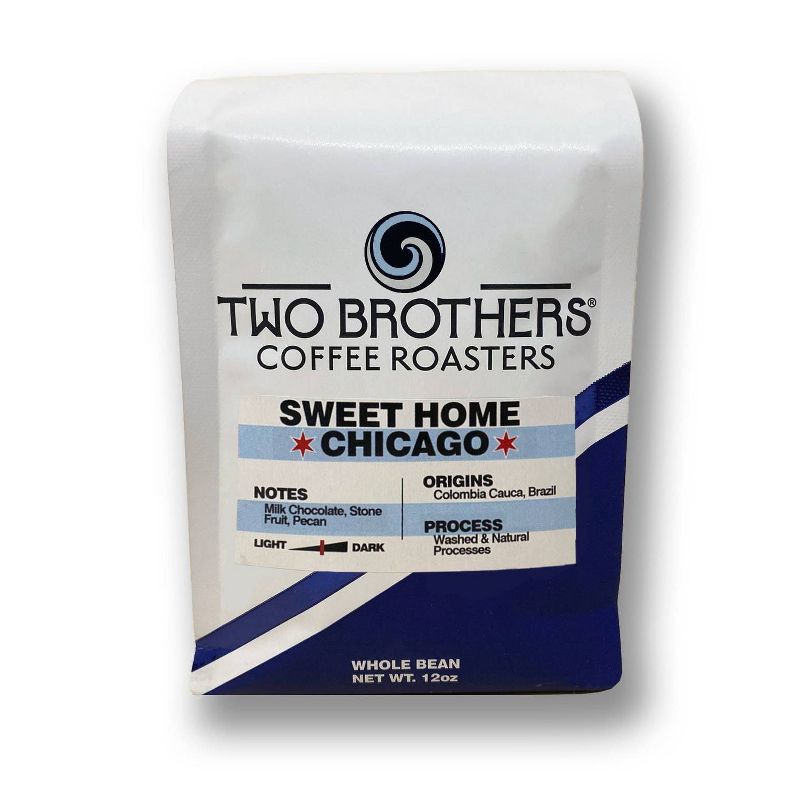 Two Brothers Coffee Roasters Sweet Home Chicago Medium Roast Coffee - 12oz, 1 of 4