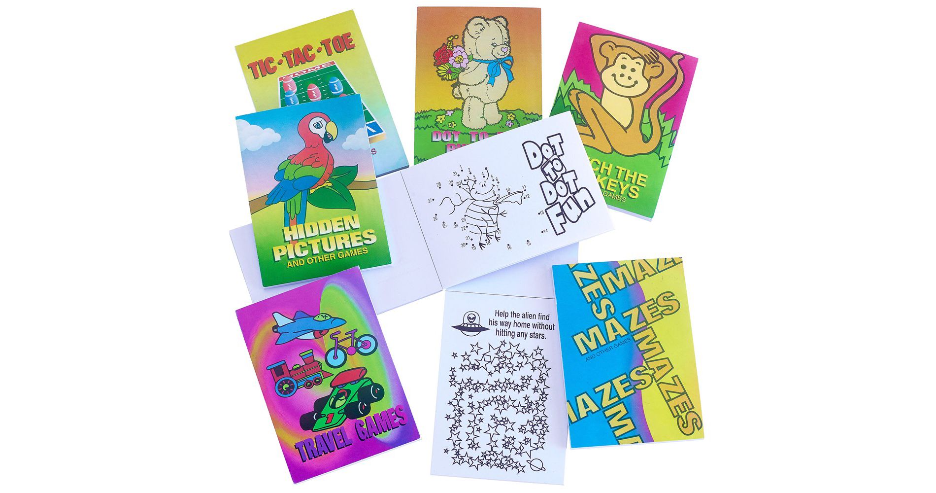 Playbees Mini Game Books - 24 Pack