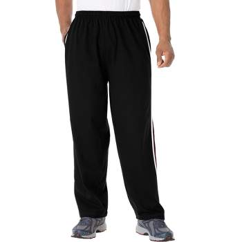 KingSize Men's Big & Tall Striped Lightweight Sweatpants