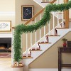 Puleo 9'x10" Artificial Christmas Garland with Soft PE Branch Tips - 2 of 4