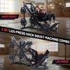 ODK Leg Press Hack Squat Machine, 2 in 1 Leg Press Machine for Home Gym, Specialty Hack Squat Machine for Full Lower Body Workout with Calf Block - 2 of 4