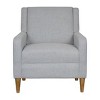 Sapphtopaz 1pc Accent Chair Upholstered Lounge Chair Living Room Chair for Living Room Bedroom Studio - 3 of 4