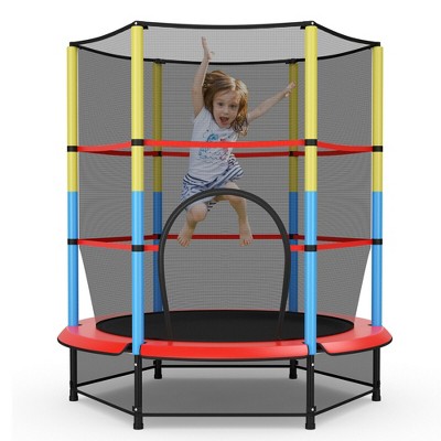 JumpSport 250 Lightweight Round Fitness Trampoline with a 35.5