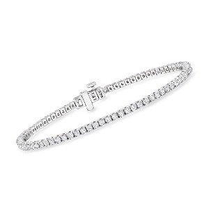 Ross-Simons 2.00-2.33 ct. t.w. Lab-Grown Diamond Tennis Bracelet in Sterling Silver - 1 of 4
