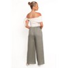 Petal and Pup Clairo Linen Pant - Olive XL - 3 of 4