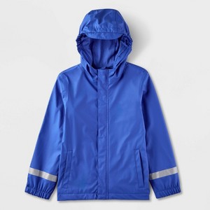 Kids' Solid Rain Coat - Cat & Jack™ - 1 of 3