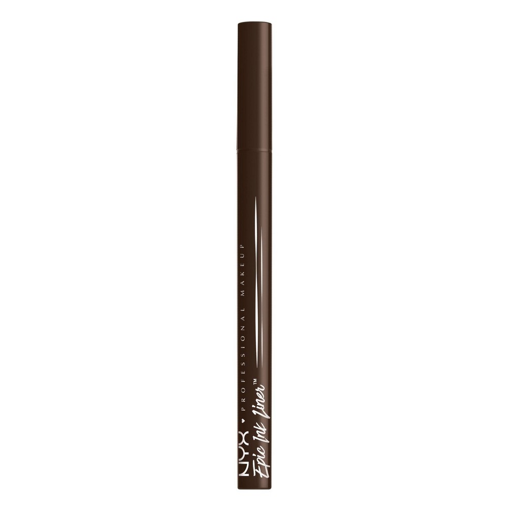 Photos - Eye / Eyebrow Pencil NYX Professional Makeup Epic Ink Liner - Dark Chocolate - 0.03 fl oz 