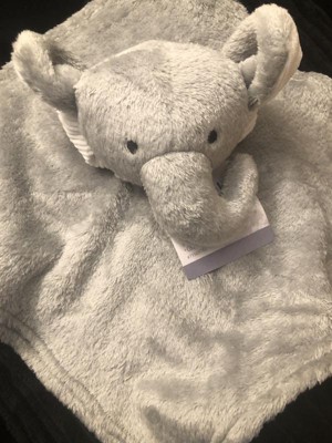 Lambs & Ivy Gray Elephant Soft Baby/child/toddler Plush Lovey Security ...