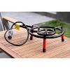 Ringg Flame Series Classic Kit with 16-In. Dual-Ringed Gas Burner and 5-In. Tabletop Stand for 16 Servings in Multicolored - 2 of 4