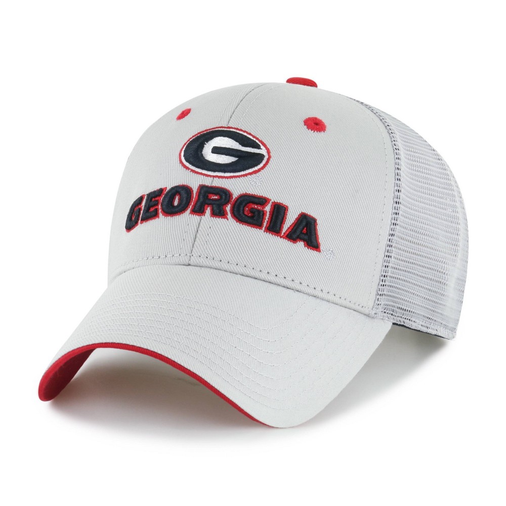 NCAA Georgia Bulldogs Gray Money Maker Mesh Hat