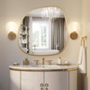 WallBeyond Wooden Irregular Wall Mirror - 3 of 4