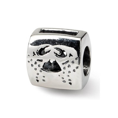 Black Bow Jewelry Sterling Silver Cancer the Crab Zodiac Bead Charm