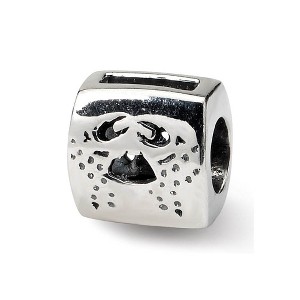 Black Bow Jewelry Sterling Silver Cancer the Crab Zodiac Bead Charm - 1 of 3