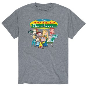 Men's - Nickelodeon - The Wild Thornberrys Characters Short Sleeve Graphic T-Shirt - 1 of 4