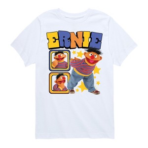 Boys' - Sesame Street - Ernie Photoreal Short Sleeve Graphic T-Shirt - 1 of 4