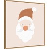 Amanti Art 30"x30" Santa by Orara Studio Framed Canvas Wall Art Print - 2 of 4