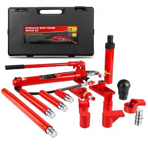 Portable Power Kit, Separating Hydraulic Jack with 4.1 ft/1.25 m Oil Hose, Auto Body Frame Repair Set for Car Truck Repair - 1 of 4