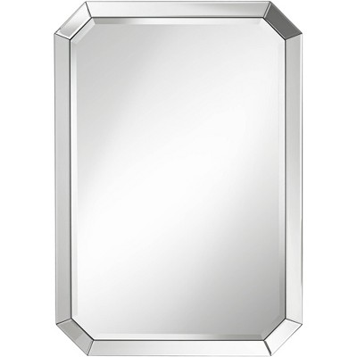 Noble Park Bevel Mirror Edge 28" x 40" Rectangular Wall Mirror