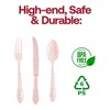 Smarty Had A Party Pink Baroque Plastic Cutlery Set - 480 Sets - 4 of 4