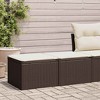 vidaXL Garden Sofa Set - Brown - 2 of 4