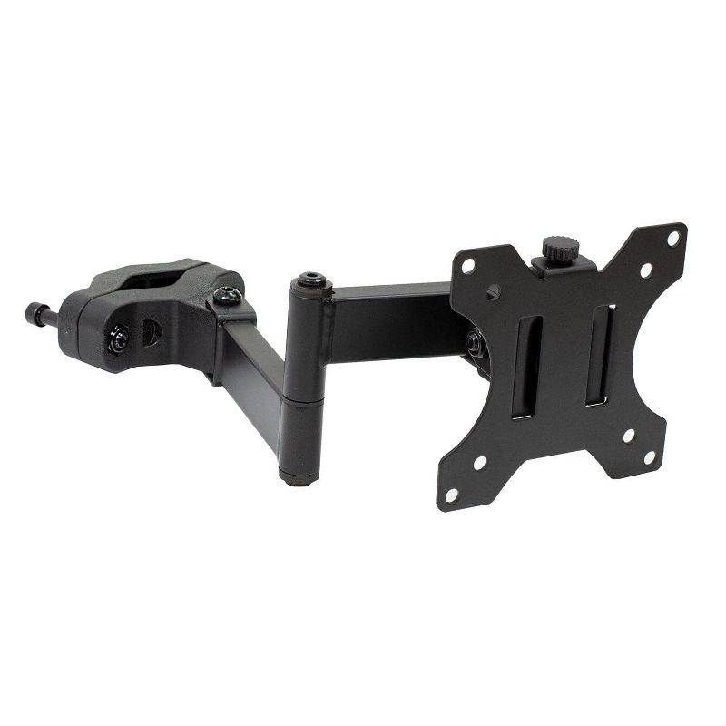 Mount-It! Universal VESA Pole Mount with Articulating Arm | Full Motion TV Pole Mount Bracket | VESA 75 100 | Fits TVs or Monitors Up to 32 Inches, 1 of 9