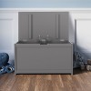 Child Craft Harmony 33 inch Wood Toy Box, Large Storage Chest, 2 Safety Hinges, Standard Ventilation Hole on Back, 6 Cubic Feet of Storage - 3 of 4