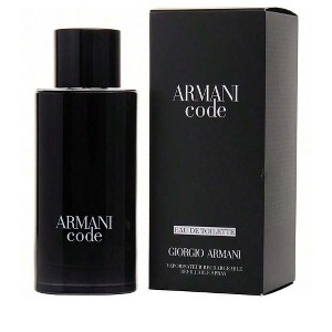 Armani Code By Giorgio Armani Men Tonka Bean, Tobacco, Leather, Star Anise, Olive Blossom Edt Spray Refillable 4.2 Oz - 1 of 1