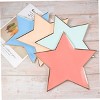 DYLIVeS 8Pcs Star Shape Disposable Paper Plates Dinner Plates for Birthday Parties Weddings Picnics and Gatherings Creative Design with Rim - 4 of 4