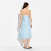 Women's Lace Trim Satin Midi A-Line Dress - Wild Fable™ - 3 of 3