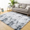 Luxury Shag Area Rugs for Living Room Bedroom Non-Slip Fluffy Soft Shaggy Rug Carpet Indoor Plush 8x10 Rug for Kids Play Room Nursery Home Dorm Decor - 2 of 4