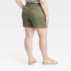 Women's High-Rise Flat-Front Chino Shorts - A New Day™ - 2 of 3