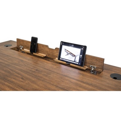 Hartford Brown Adjustable Height Electric Standing Desk